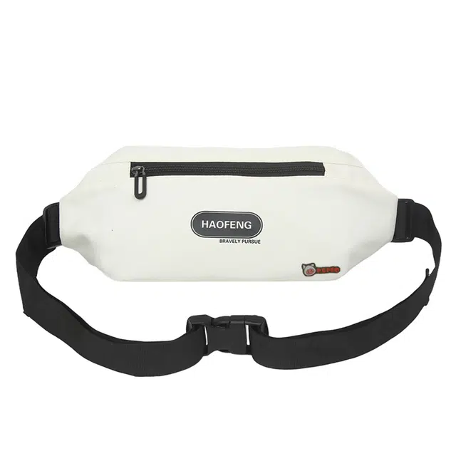 小猪班纳 轻便斜挎包潮牌日系简约 尼龙 胸包 常规 男女同款情侣款 多色