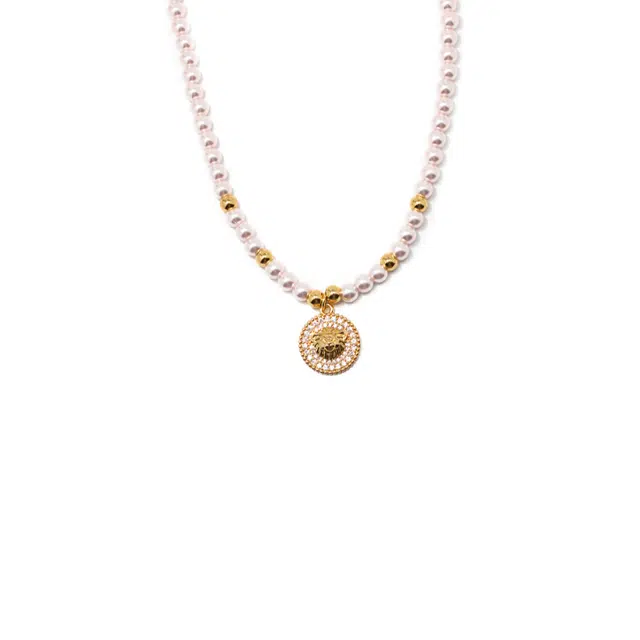 阿葱饰品 小众狮子 精致优雅浪漫时尚简约 温柔甜美气质百搭 合金 项链 女款