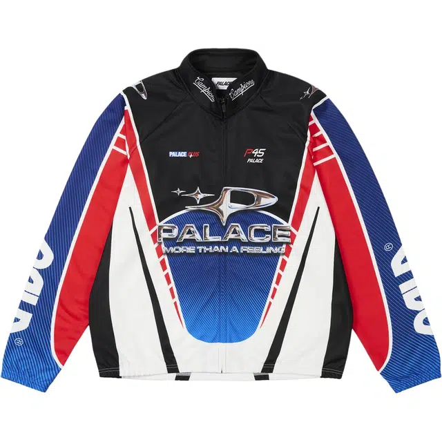 PALACE FW25 FW25 MORE THAN A CYCLING ZIP JACKET DROP1 logo