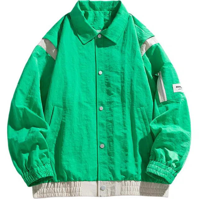 爱爸爸 高品质港风时尚舒适夹克 男女同款