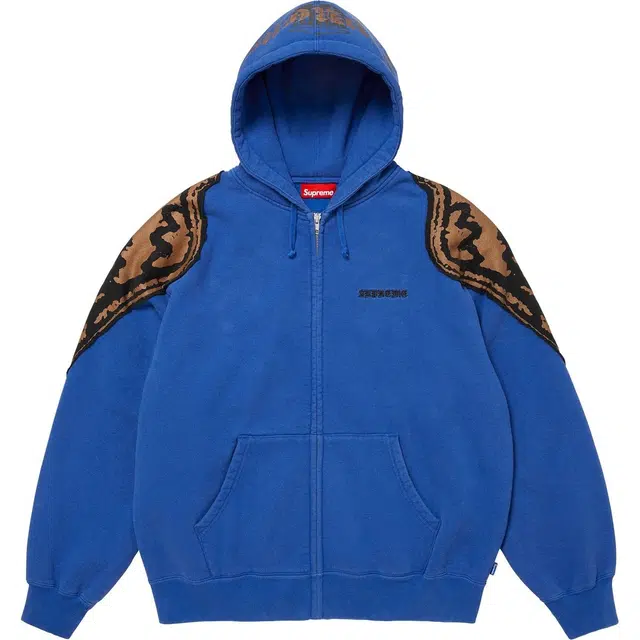 Supreme FW25 Wings Zip Up Hoodie