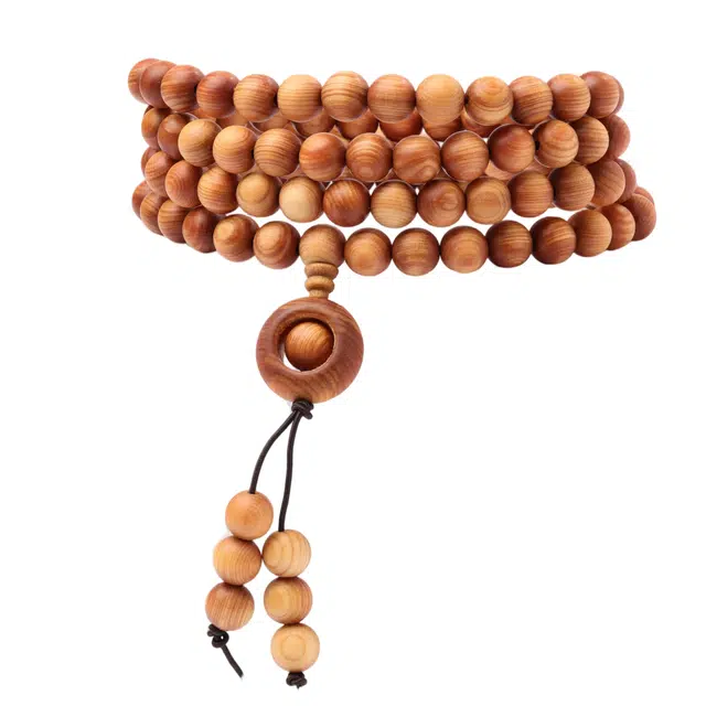 三檀小舍 【时来运转】国风国潮新中式轻奢多圈叠戴诸事顺利 转运考试上岸复古文玩 崖柏 手串 男女同款情侣款