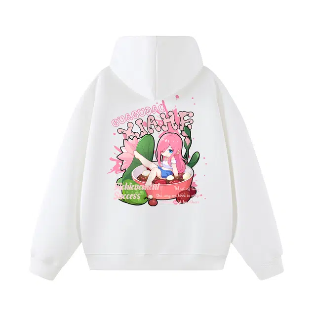 一人之下 美式复古高街潮流街头风户外运动舒适无性别主义日常基础潮牌高级感情侣休闲百搭印花简约经典时尚宽松套头连帽长袖卫衣 男女同款