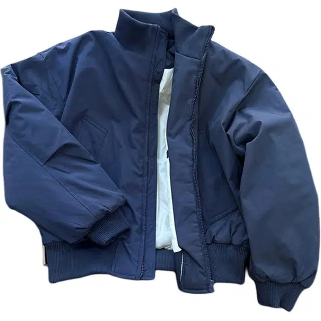 单爵 飞行外套棉衣男款冬季廓形立领高级感痞帅棉服 男女同款