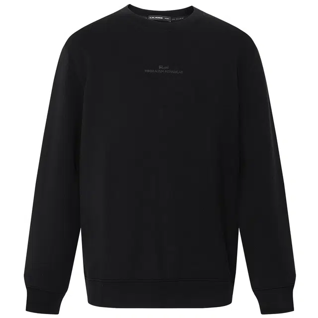 利郎 合身适中圆领长袖卫衣 男款