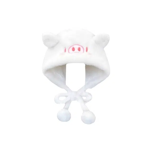 恩僾德 可爱卡通保暖百搭甜美护耳滑雪套 涤纶 绒线帽 男女同款情侣款
