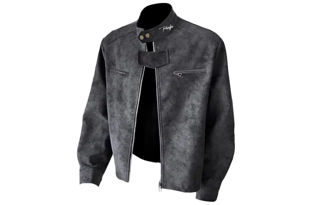 PAEFA Cleanfit PU Leather Jacket