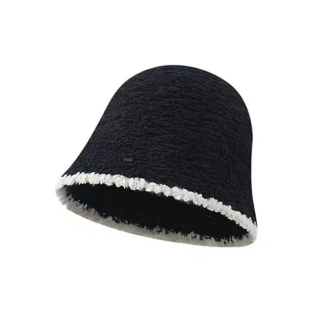 恩僾德 时尚百搭显脸小盆帽素颜遮脸防风保暖 聚酯纤维 渔夫帽 男女同款情侣款