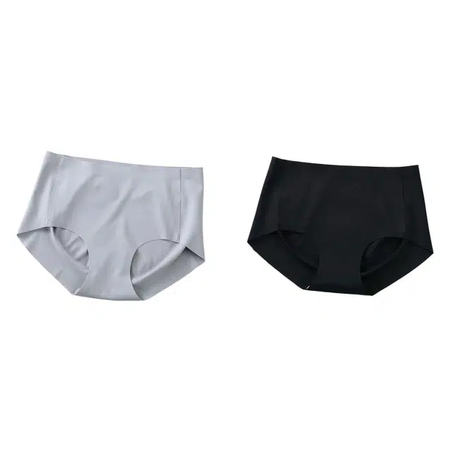 皇室品轩 无痕女士冰丝裤日系女式纯棉档抗菌包臀透气瑜伽性感底裤三角内裤 女款
