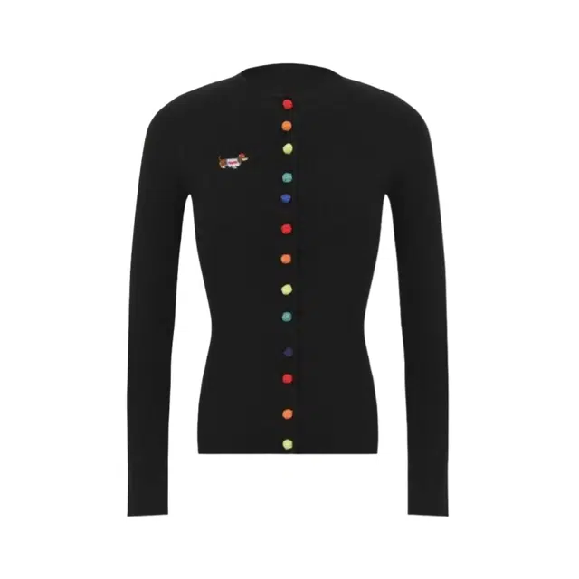 望莱仕 女韩系氛围感早秋穿搭上衣巨好看黑色修身外套针织衫 女款