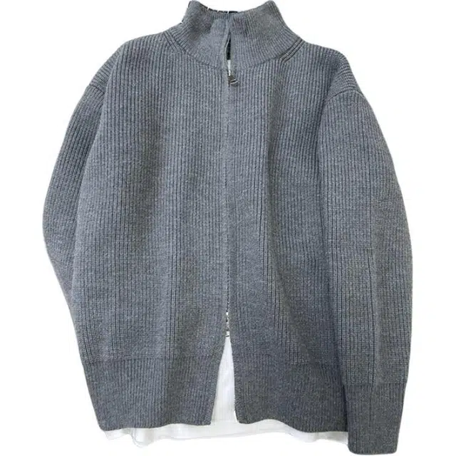 单爵 上衣外套男秋季美式复古慵懒风潮牌立领针织衫 男女同款