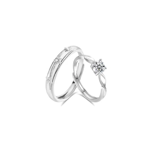 【纯银999】 凤祥囍事 老凤祥 经典精致小众设计百搭爱意满满学生日常简约轻奢高级感甜蜜开口可调节 足银 戒指 男女同款情侣款