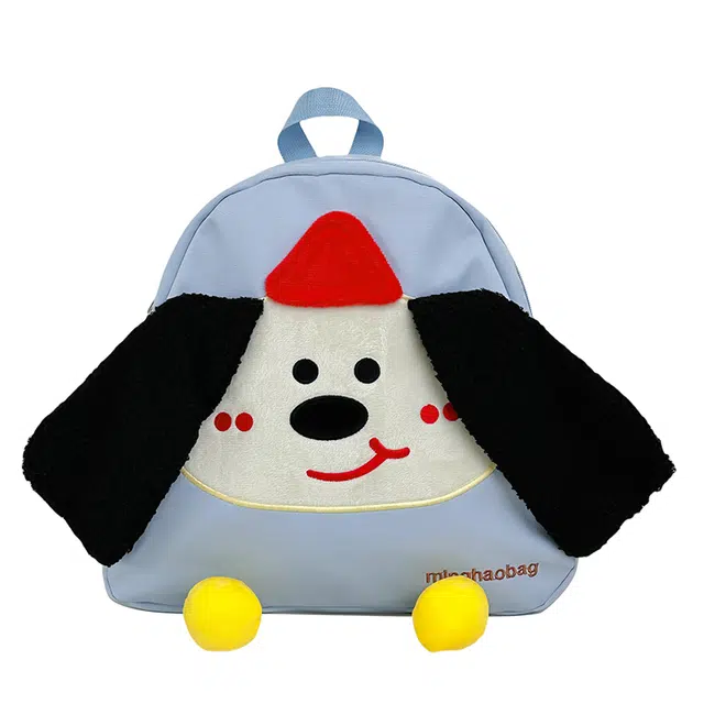 笛贝嘉 韩版可爱卡通小狗兔子高颜值学生 尼龙 背包双肩包 女款 多色