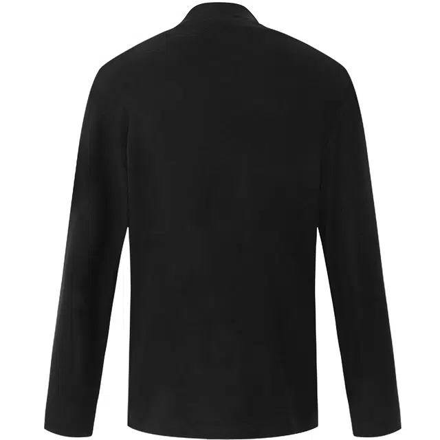 利郎 商务休闲纯色半高领弹力修身卫衣 男款