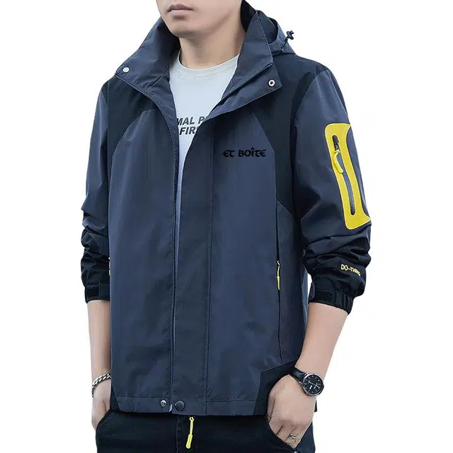 法文箱子 春秋山系工装运动风外套宽松时尚潮流休闲夹克 男款