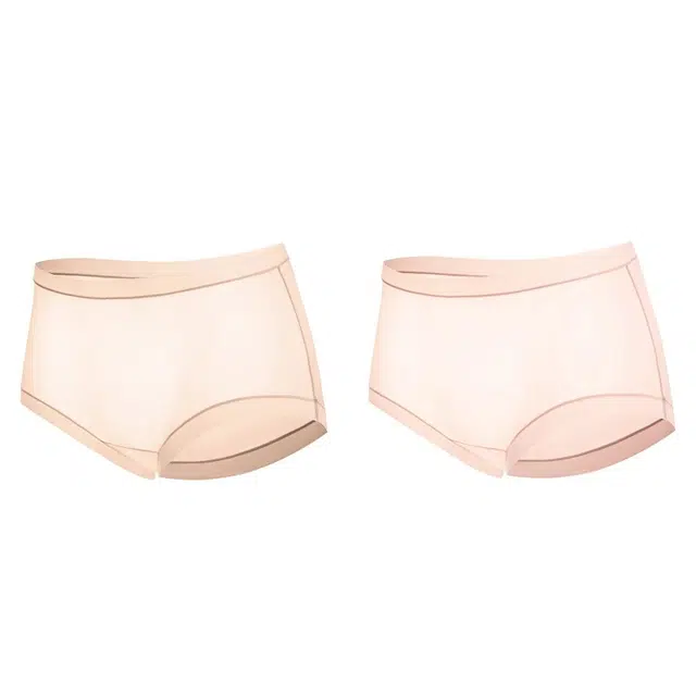 皇室品轩 裸感冰丝抗菌无痕舒适透气女士收腹亲肤女生裤三角内裤 女款