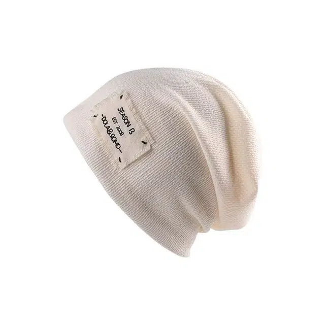 恩僾德 网红薄款素颜显脸小堆堆帽大头围包头帽 涤纶 帽子 男女同款情侣款