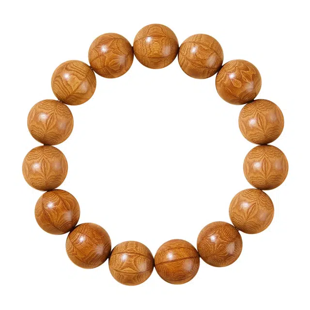 【破轮回 镇邪祟】 芳缘小傅 天然降龙木 国潮平安纳福文玩佛珠 葫芦转运珠 本命年好运莲莲 六道木 木作手串 男女同款情侣款