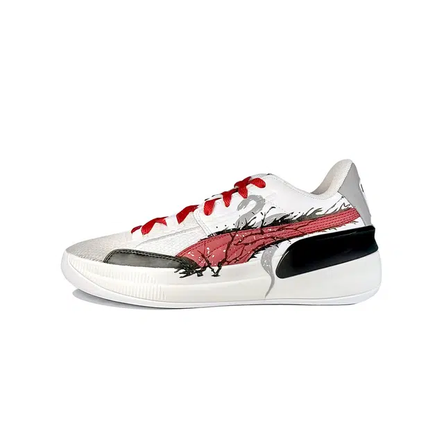 PUMA Clyde Hardwood Team White Red