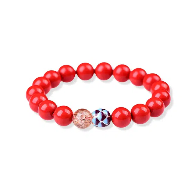 古禾 福运相伴招财好运 朱砂 手串 男女同款情侣款