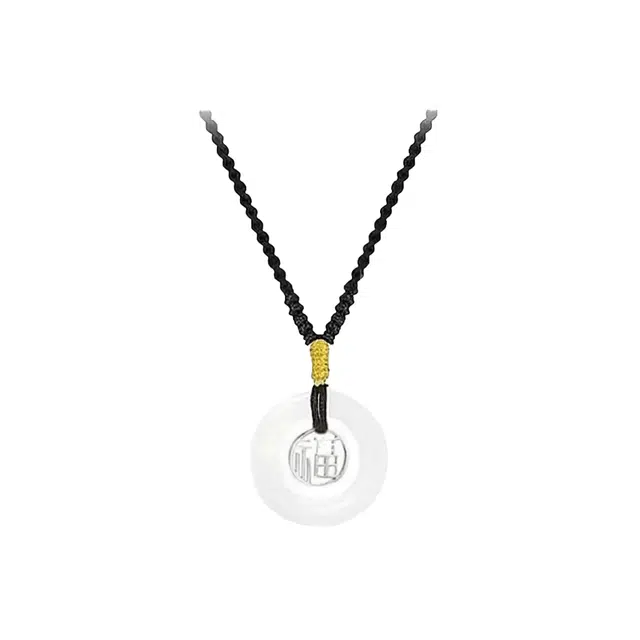 【福运安康】 镯钰瑭 新中式国潮 招财纳福平安喜乐 高级设计感如意禅意 #好运 菩提根 项链 男女同款情侣款