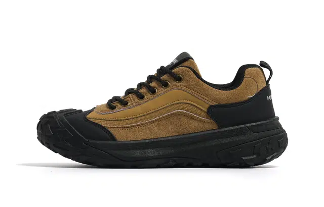 HUANQIU Retro Casual Hiking Shoes Brown