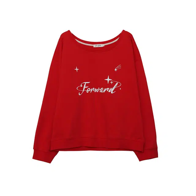 惟友 胖女生穿搭胖女孩设计感韩版长袖卫衣 女款