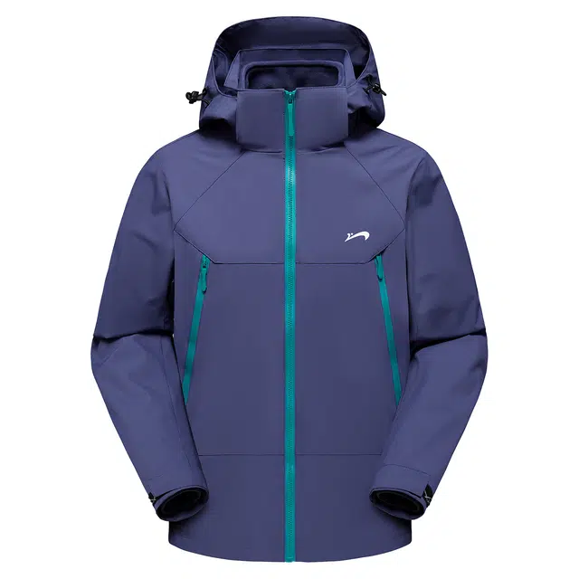 贵人鸟 全天候系列 简约拼接撞色三合一可拆卸保暖内胆防风拒水工装夹克外套 男女同款