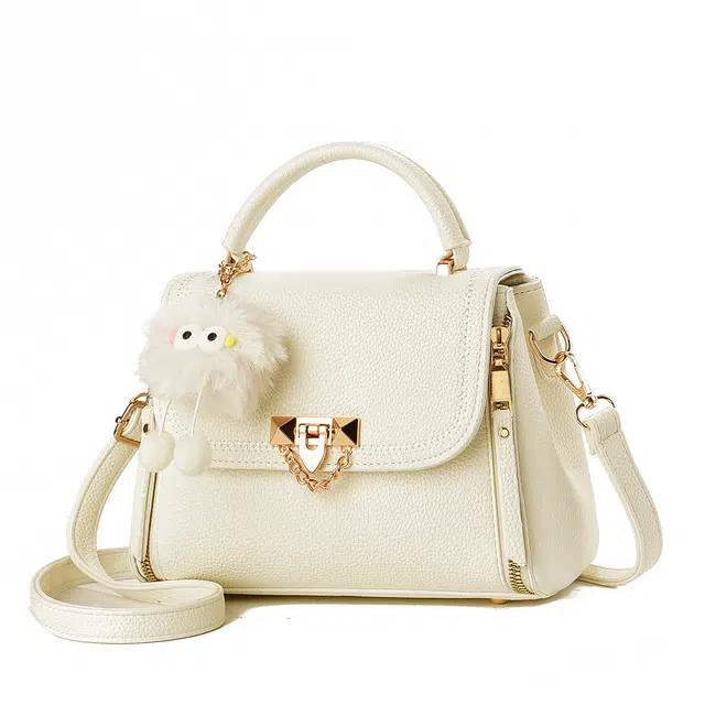 威蒙 今典时尚百搭单肩包洋气时尚气质 人造革 手提包 女款 多色