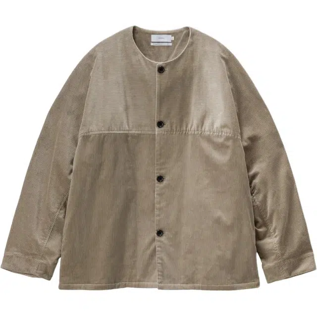 Graphpaper FW25 Suvin Corduroy Collarless Jacket