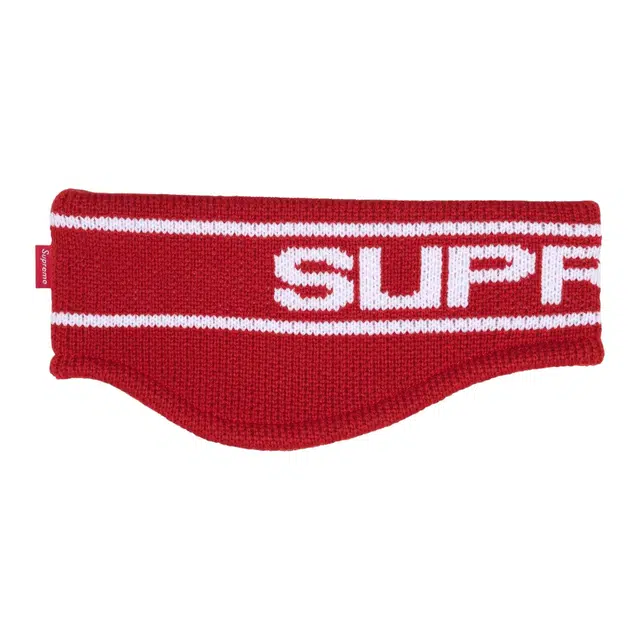 Supreme FW25 Week 6Contrast Logo Headband