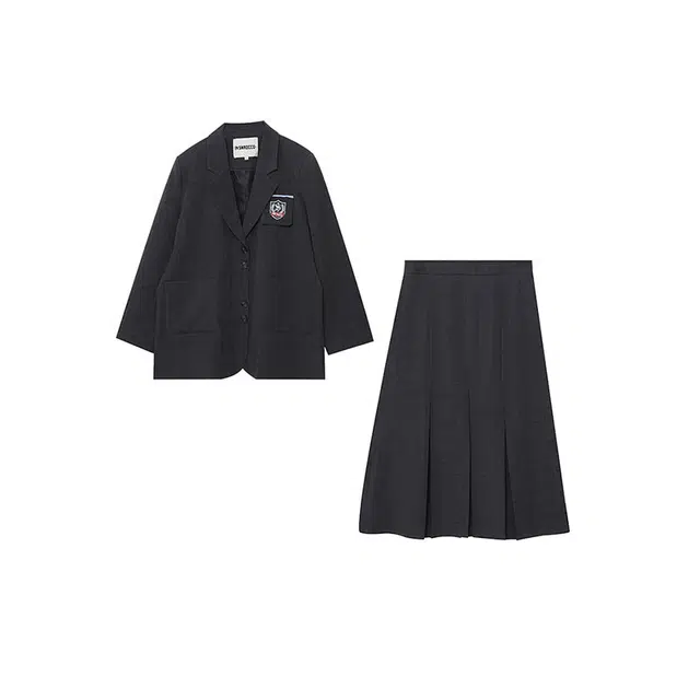 惟友 遮肚子显瘦西服半身裙西装套装 女款