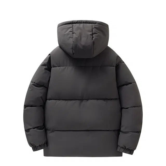 贵人鸟 经典系列 拼接撞色连帽防风石墨烯蓄热保暖加厚外套棉服 男女同款