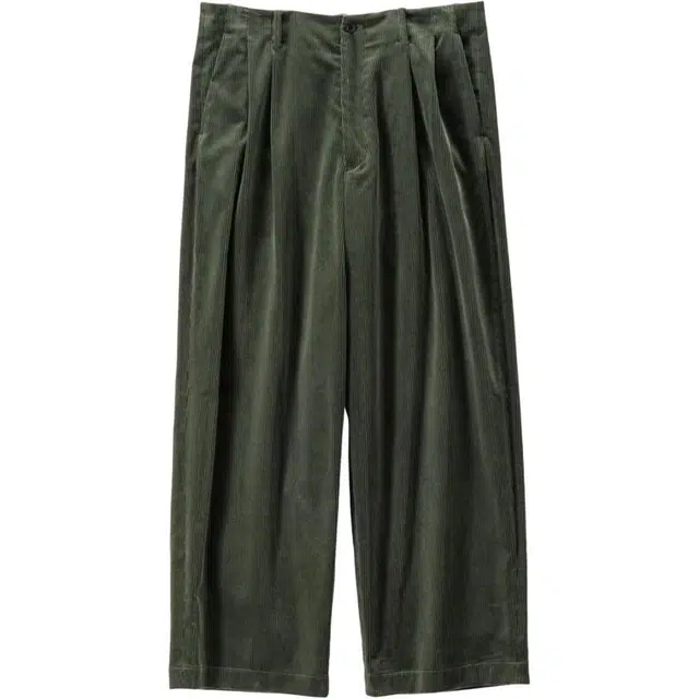 Graphpaper FW25 Suvin Corduroy Wide Straight Trousers