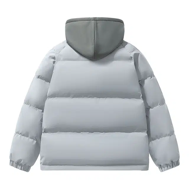 贵人鸟 生活系列 假两件连帽防风舒适保暖宽松休闲加厚工装棉服外套 男女同款