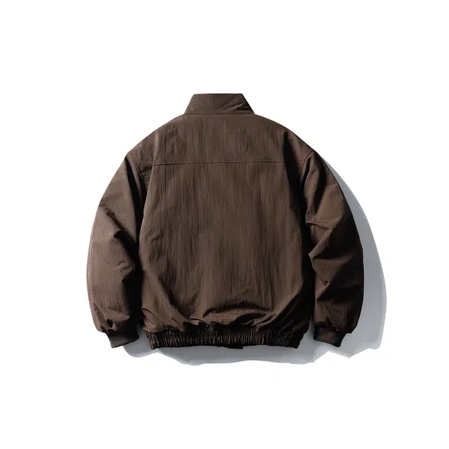 【dme】 美式复古潮流宽松立领解构哈灵顿棉衣夹克男冬季休闲设计保暖户外中性棉服外套 男女同款