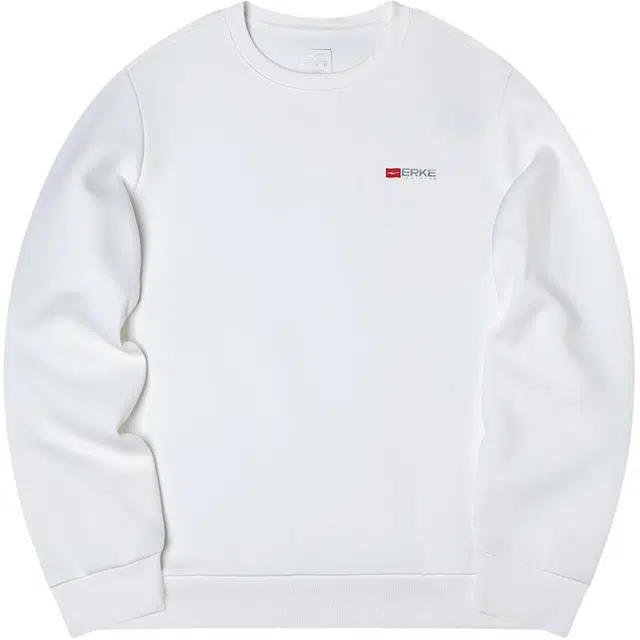 鸿星尔克 综训系列 圆领套头宽松字母舒适卫衣 男款