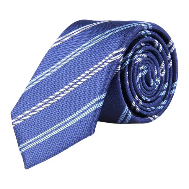 红豆 品牌礼盒款手打款求职面试结婚演讲正装休闲商务 聚酯纤维 领带 男款