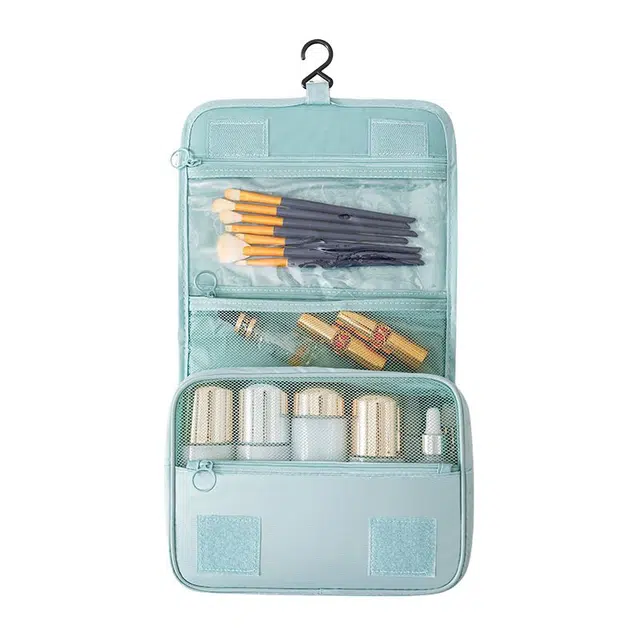 泛瓷韩版防水旅行大容量收纳包 便携出差手提男女挂钩洗漱化妆包