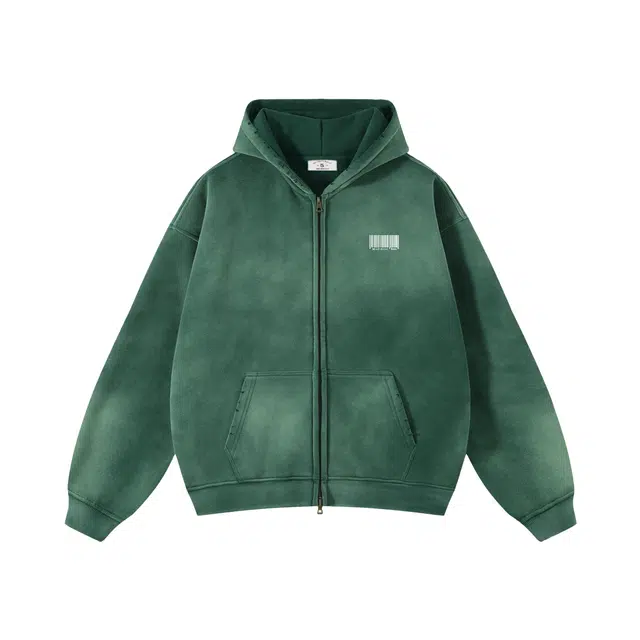 MIND ERROR Vintage Fleece Hoodie