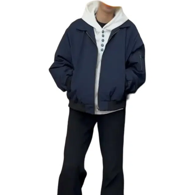 黑马漫画 美式潮牌高级感痞帅百搭休闲情侣外套夹克 男女同款