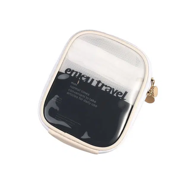 艾情草之恋迷你款化妆包时尚简约随身补妆女便携式口红收纳袋旅行