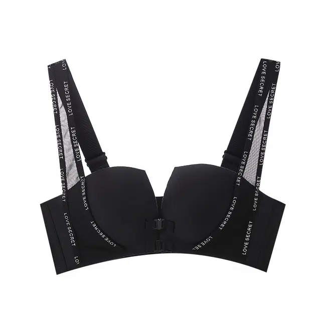 芬腾 小胸聚拢显大前扣式美背防下垂收副乳舒适透气文胸 女款