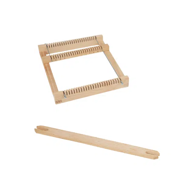 图米鱼 毛线编织木质织布机 早教教具