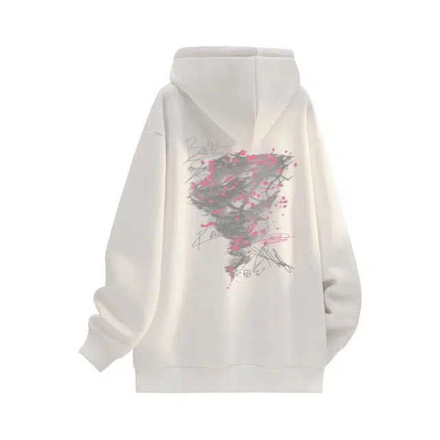 巴塞罗那足球俱乐部 美式高街学院风纯色简约时尚休闲宽松百搭日常通勤套头连帽卫衣 男女同款