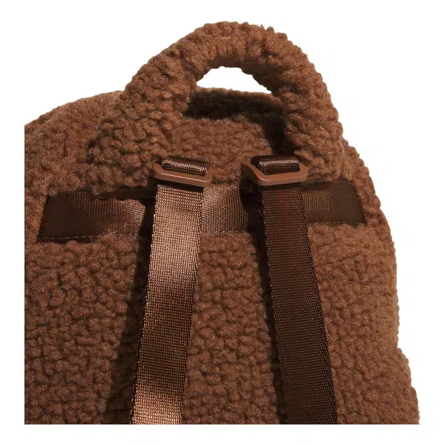 adidas 9L Plush Backpack Soft Brown