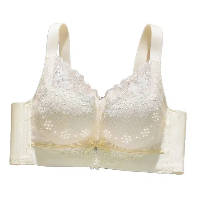 图兰朵 无痕裸感聚拢小胸轻薄透气空调洞洞杯蕾丝舒适通勤防下垂软支撑文胸 女款