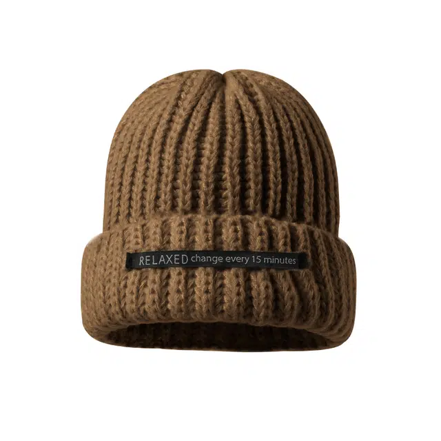 15 MINS Oversized Knit Beanie