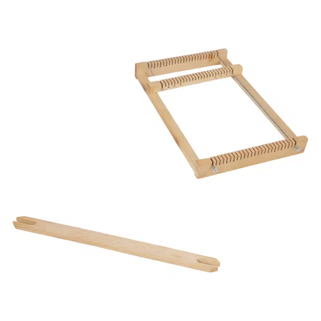 图米鱼 毛线编织木质织布机 早教教具