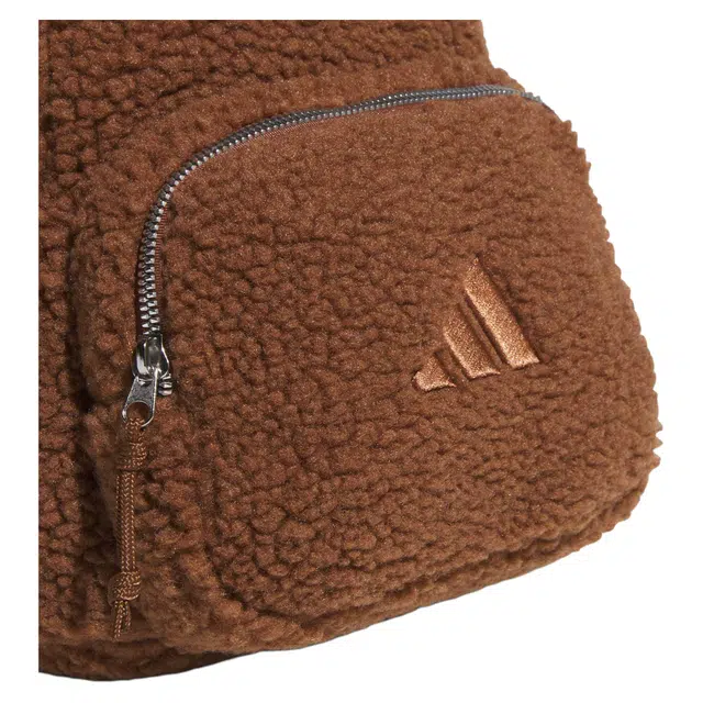adidas 9L Plush Backpack Soft Brown